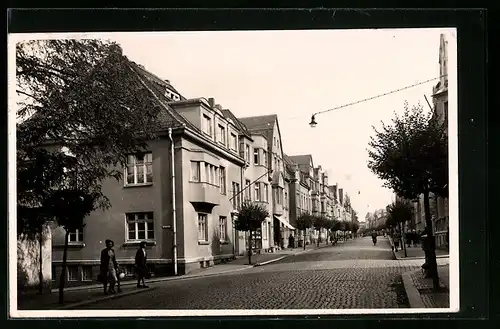 AK Zeulenroda, Partie in der Stalinstrasse