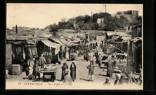 AK Alexandria, Fort Napoleon et Bazar