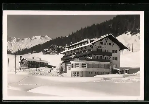 AK Mittelberg, Sporthotel Baad im Winterglanz