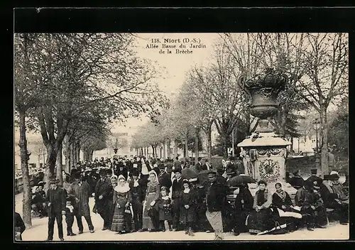 AK Niort, Allee Basse du Jardin de la Breche