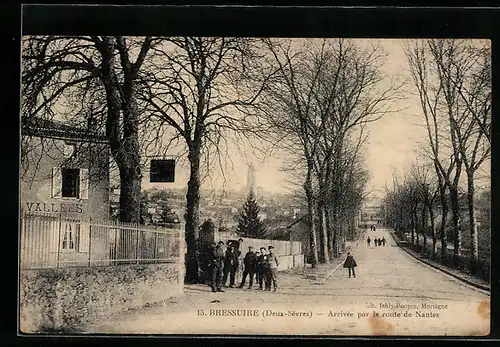 AK Bressuire, Arrivee par la route de Nantes