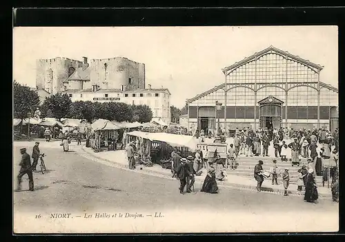 AK Niort, Les Halles et le Donjon