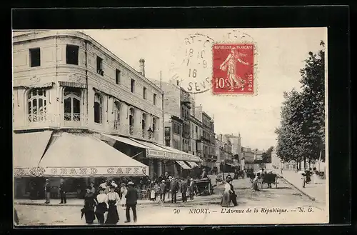 AK Niort, L`Avenue de la République