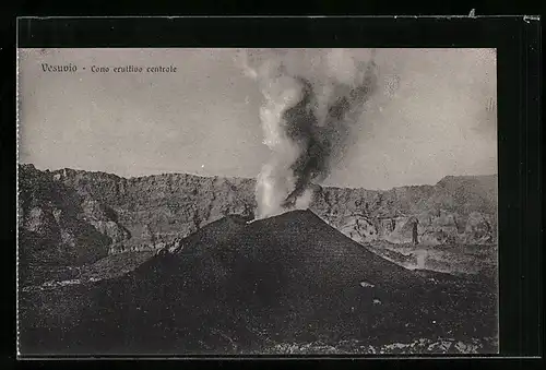 AK Vesuvio, Cono eruttivo centrale