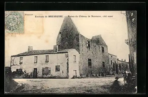 AK Bressuire, Ruines du Château de Noirterre