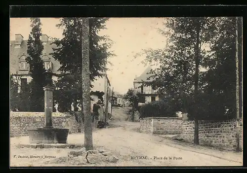 AK Meymac, Place de la Poste