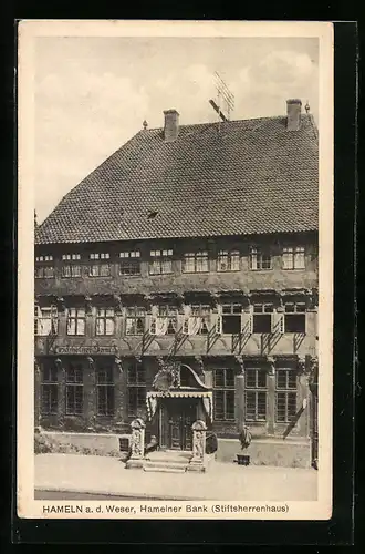 AK Hameln, Hamelner Bank (Stiftsherrenhaus)