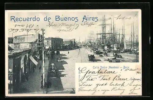 AK Buenos Aires, Boca, Calle Pedro Mendoza