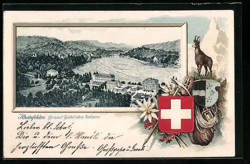 Lithographie Rheinfelden, Grand-Hotel des Salines