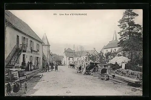 AK Eygurande, Une Rue d`Eygurande