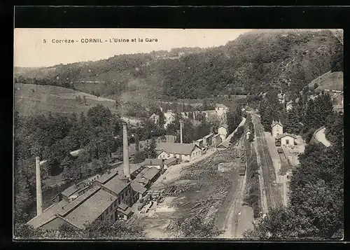 AK Cornil, L`Usine et la Gare