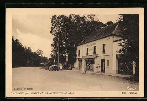 AK St-Germain-les-Vergnes, Halte des Voyageurs, Lachamp