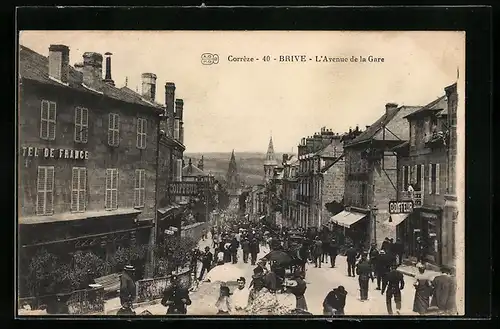 AK Brive, L`Avenue de la Gare