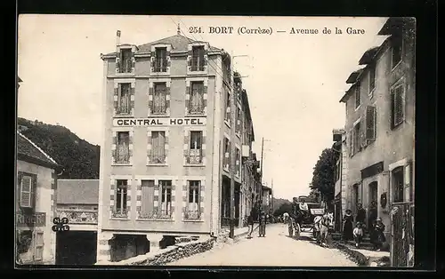 AK Bort, Avenue de la Gare, Central Hotel