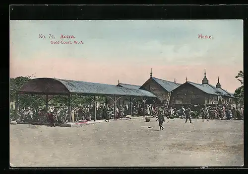 AK Accra, Market, auf dem Markt