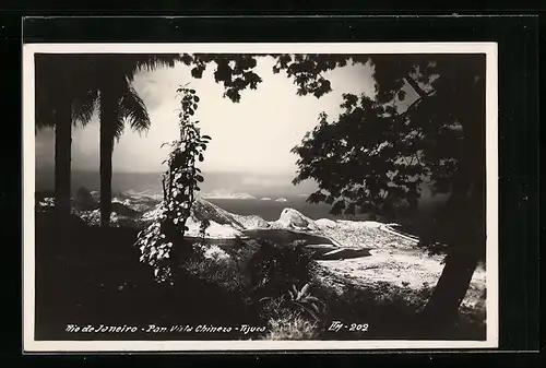 AK Rio de Janeiro, Panorama vista Chineza-Tijuca