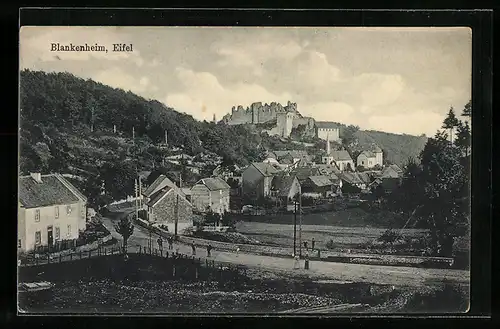 AK Blankenheim /Eifel, Partie im Ortskern