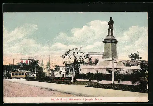 AK Montevideo, Monumento á Joaquin Suarez