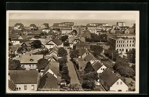 AK Wangerooge / Nordseebad, Blick vom Leuchtturm