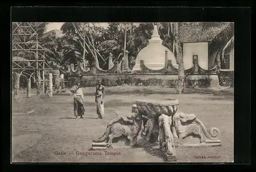 AK Galie, Gangarama Temple