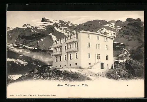 AK Engelberg, Hotel Trübsee mit Titlis