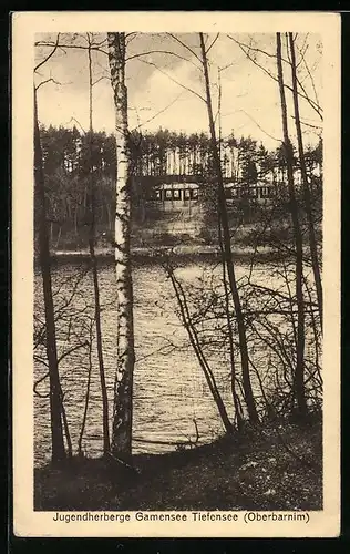 AK Tiefensee / Oberbarnim, Jugendherberge Gamensee