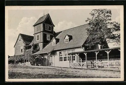 AK Elleben-Riechheim, Gasthaus Riechheimer Berg v. H. Limprecht