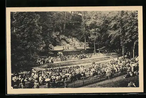 AK Bagnères-de-Bigorre, Le Theatre de la Nature