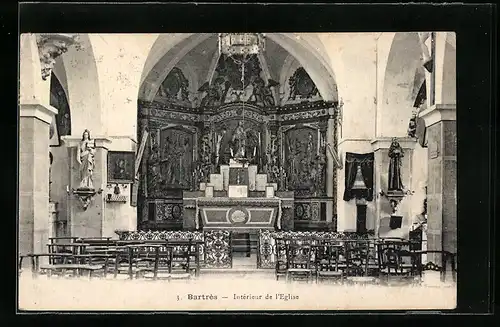 AK Bartrès, Interieur de l`Eglise