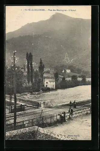 AK St-Pé-de-Bigorre, Vue des Montagnes, L`Arvaü