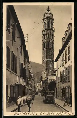 AK Bagnieres-de-Bigorre, La Tour des Jacobins