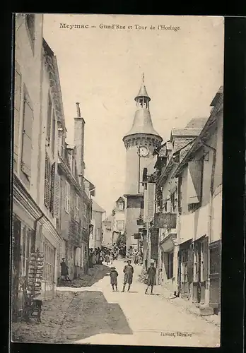 AK Meymac, Grand`Rue et Tour de l`Horloge