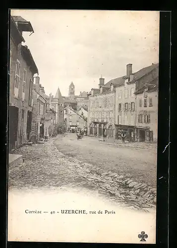 AK Uzerche, Rue de Paris