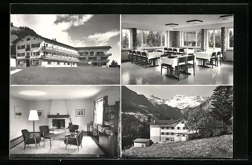 AK Adelboden, Spittler-Haus der Diakonissenanstalt Riehen