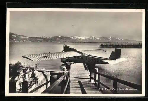 AK Flughafen Lindau-Bodensee, Wasserflugzeug