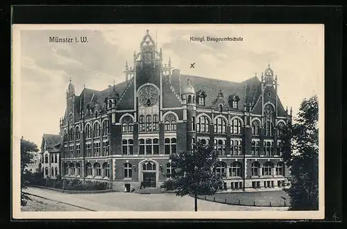 AK Münster i. W., Königliche Baugewerkschule