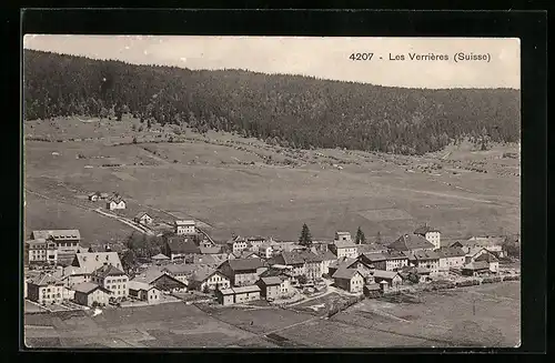 AK Les Verrieres, Vue Generale