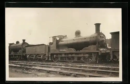 Foto-AK Lokomotive der englischen Eisenbahn mit Kennung 17335, Locomag