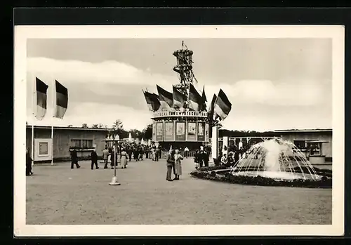 AK Markkleeberg, Landwirtschafts- und Gartenbau-Ausstellung