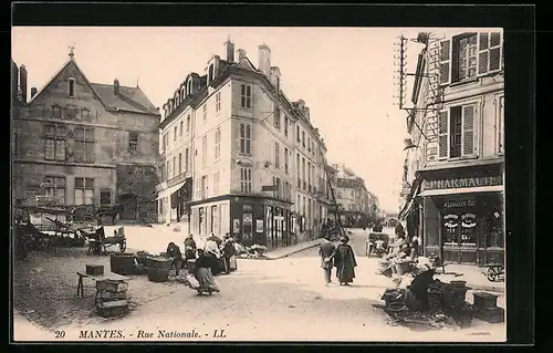 AK Mantes, Rue Nationale