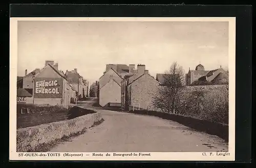 AK St-Ouen-des-Toits, Route du Bourgneuf-la-Forest