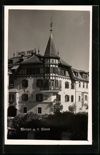 AK Weyer, Blick auf den Gasthof zur Post