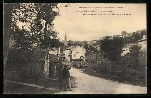 AK Meilhan, Vue générale prise des Bords du Canal