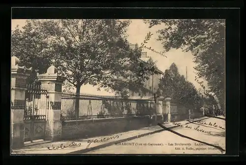 AK Miramont, Les Boulevards & la Gendarmerie