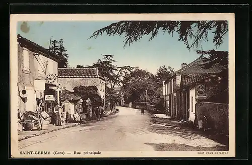 AK Saint-Germé, Rue Principale