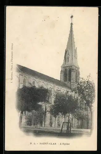 AK Saint-Clar, L`Eglise