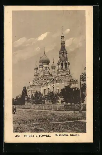 AK Brest-Litowsk, Russische Kirche