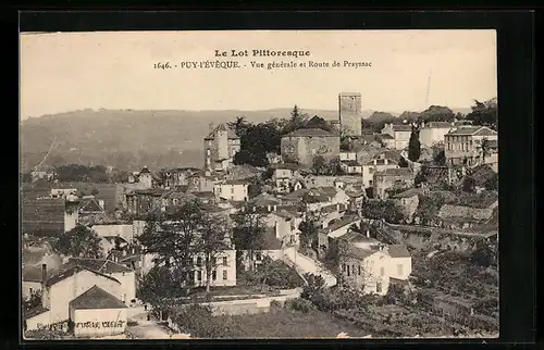 AK Puy-l`Évêque, Vue générale et Route de Prayssac