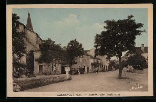 AK Lalbenque, Entrée, Côté Puylaroque