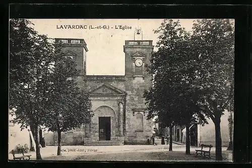 AK Lavardac, L'Eglise